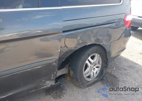 2006 Honda Odyssey Ex из США, поврежденный, VIN 5FNRL38476B446454